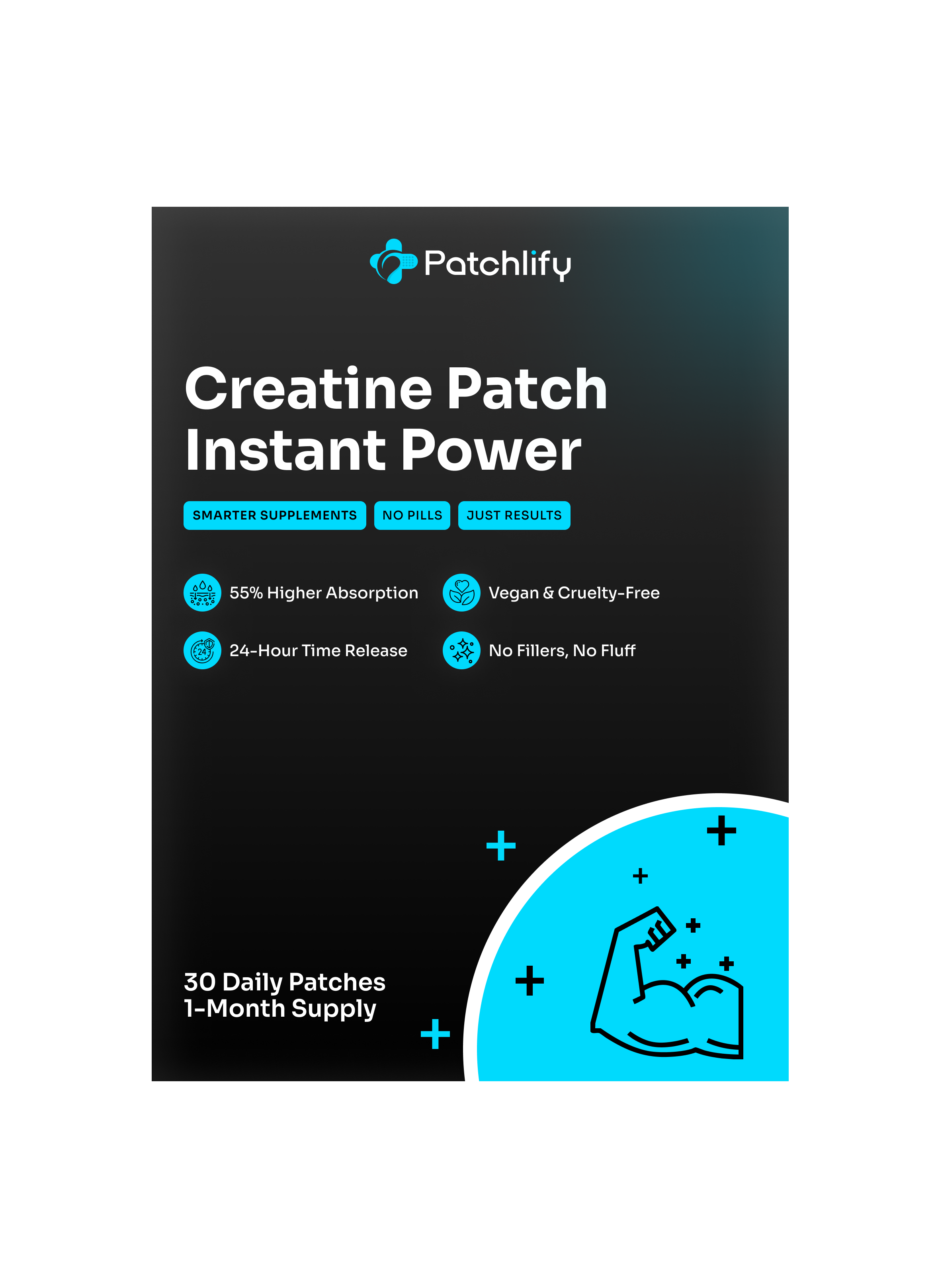 Creatine Patch – Instant Power for Strength & Energy