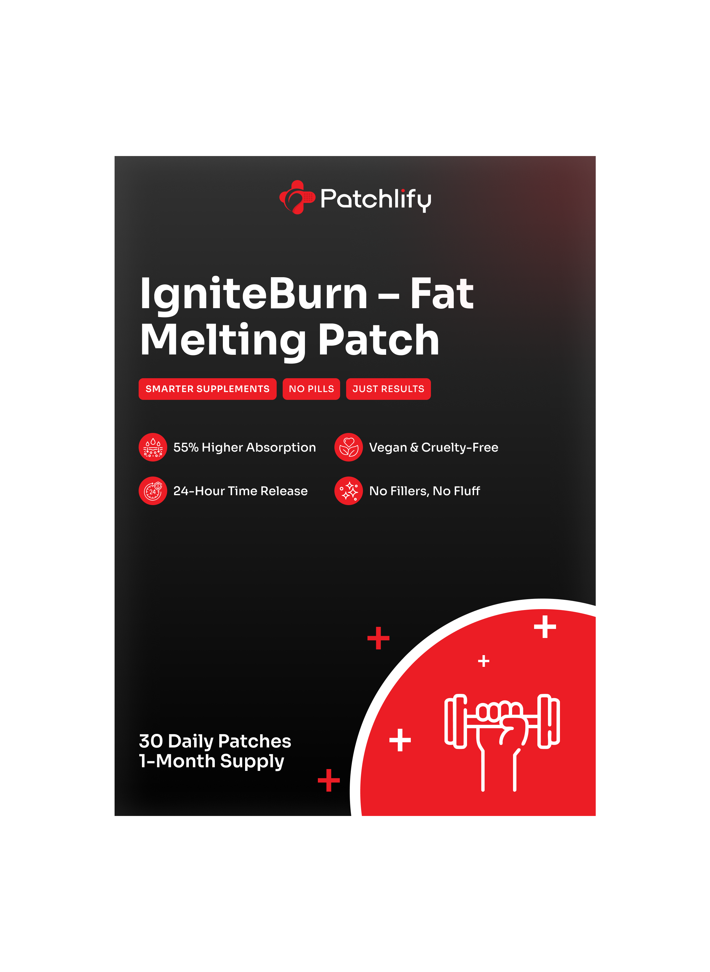 IgniteBurn – Fat Burning Patch | Natural Metabolism & Fat Loss Booster