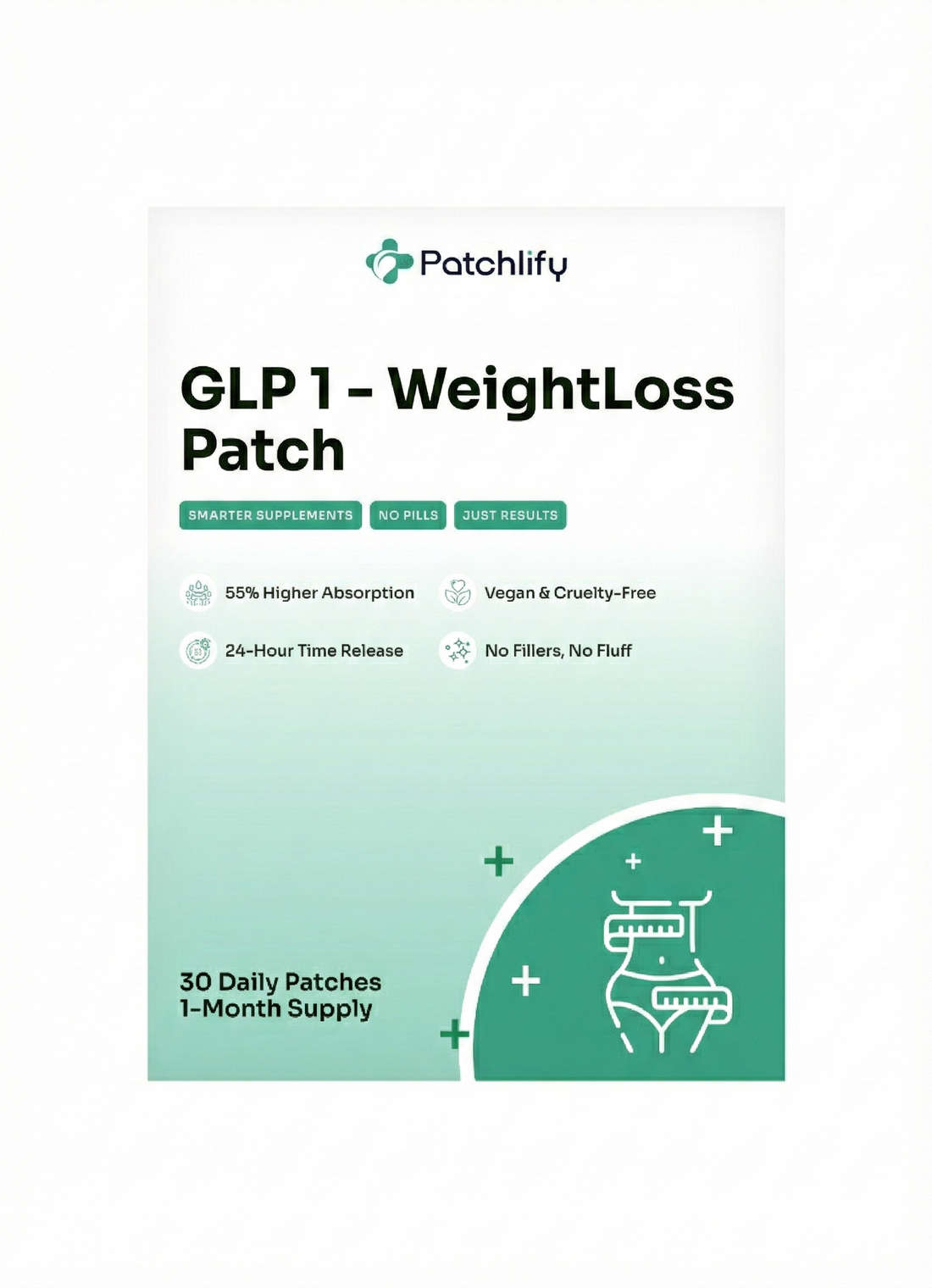 GLP 1 -  Weight Loss Patch | Natural Slimming & Fat Burning Patch